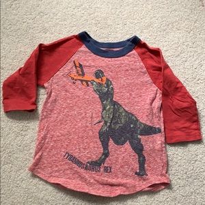 GUC T-Rex ringer long sleeve tee